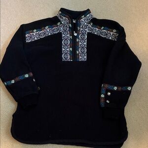 Vintage Obermeyer Nordic 1/4 zip Fleece